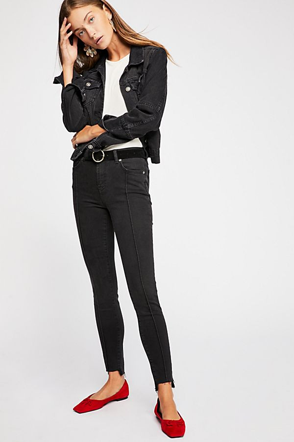 Pintuck Skinny Jeans | Free People (Global - UK&FR Excluded)