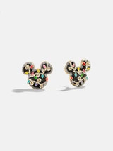Disney Mickey Mouse Christmas Lights Stud Earrings - Christmas Lights | BaubleBar