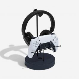 Navy Gaming Controller & Headphone Stand | Stackers