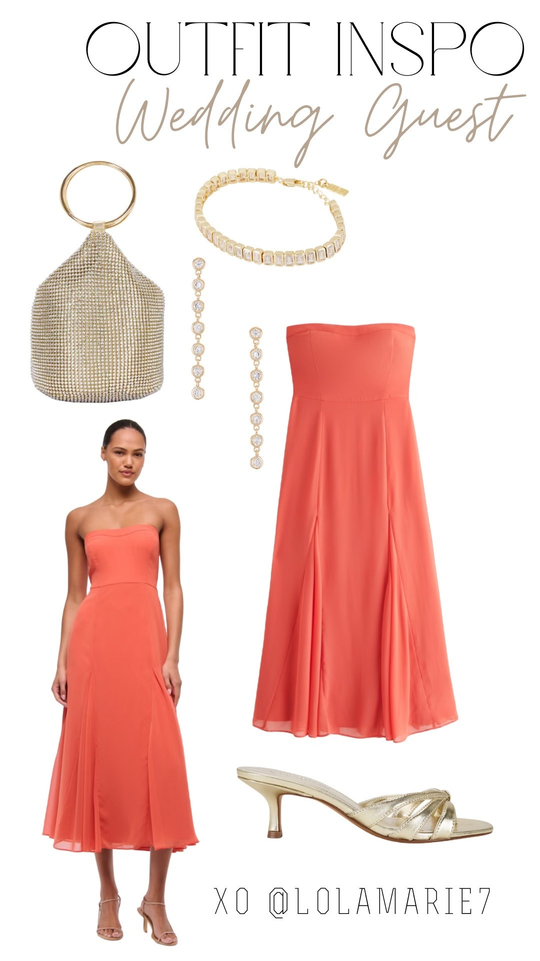 Summer wedding guest outfit inspo! 🫶🏼 

#revolve #abercrombie 

#LTKSeasonal #LTKStyleTip #LTKItBag