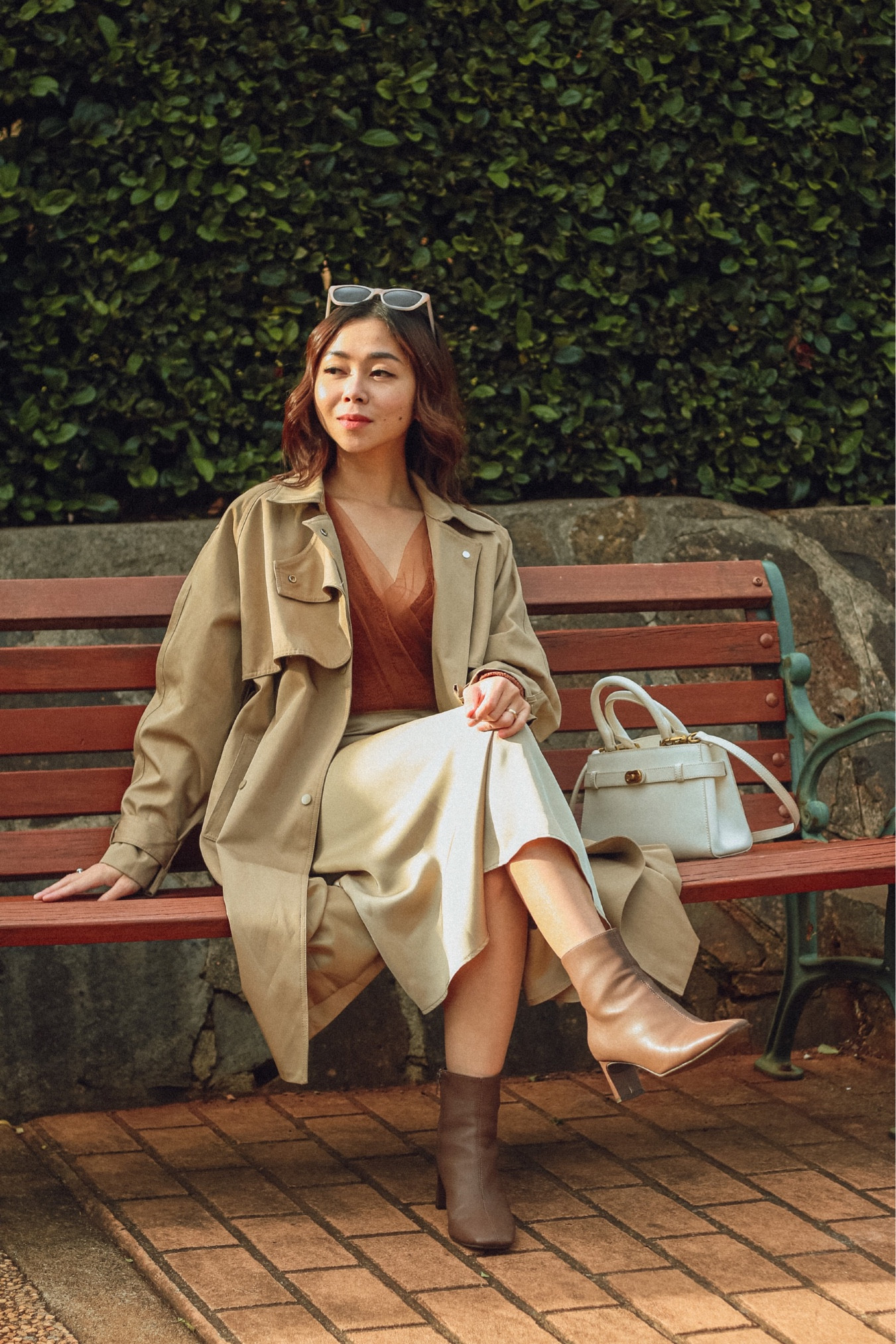 favourite. It’s the monochromatic of warm tones and golden brown that bring an initial of beautiful autumn coloring. And who else is a fan of trench? 
This timeless and classic piece has proven stood the test of time, trench is definitely a must-have outerwear. 

Teaming up with @chicwish I picked some beautiful pieces from their collection that inspire me to create this tonal dressings that I believe would be my lifelong favourite 

#LTKSeasonal #LTKaustralia #LTKFind