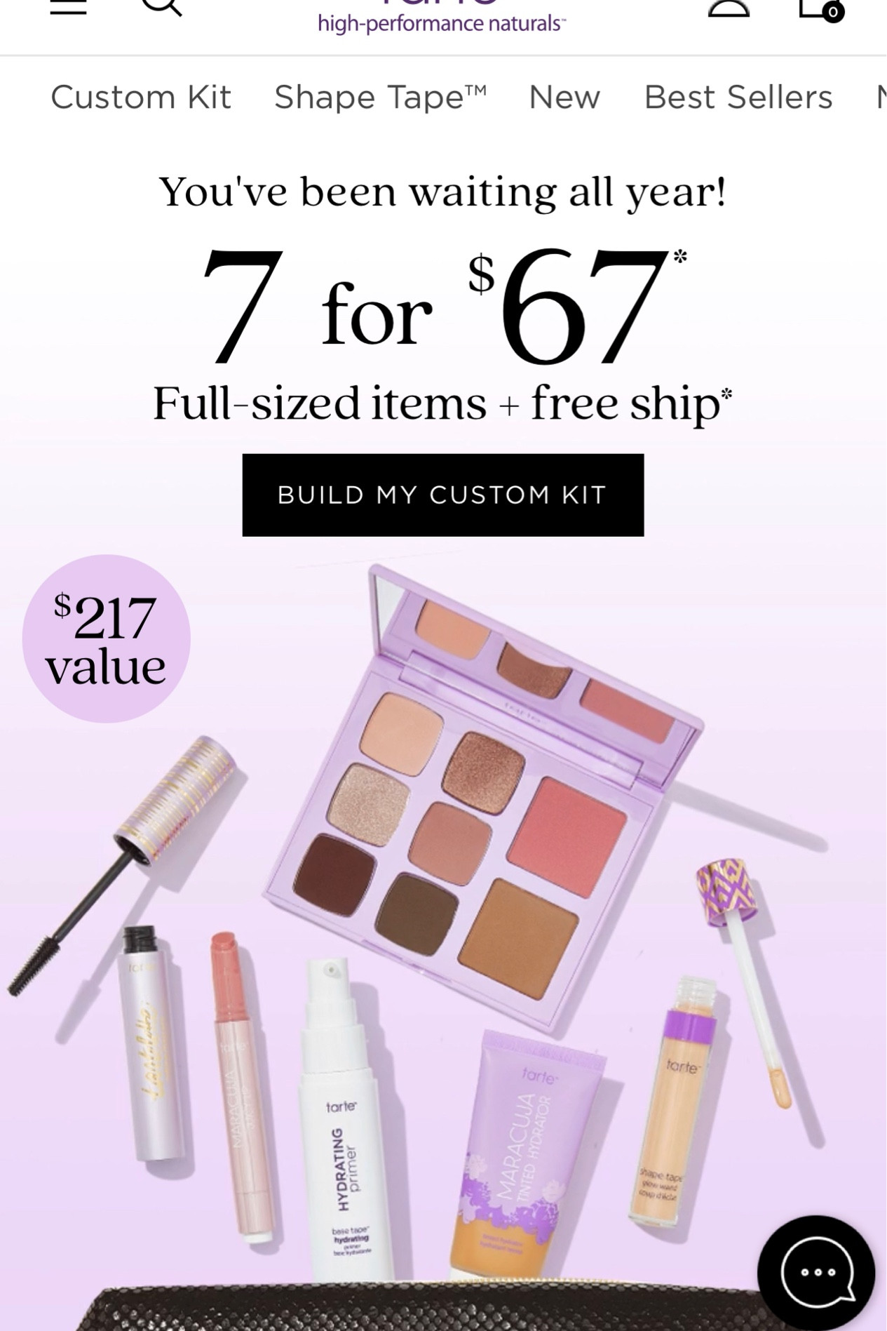 7 full sized items for $67!! 😱