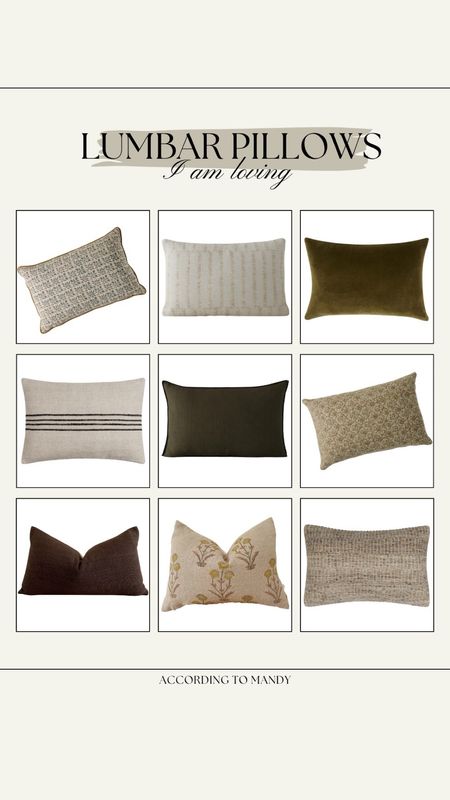 Lumbar Pillows I am loving!

lumbar pillows, neutral pillows, neutral home decor, earthy home decor, pillow covers, etsy, magnolia home, etsy pillows, velvet pillow

#LTKFindsUnder100 #LTKHome #LTKStyleTip