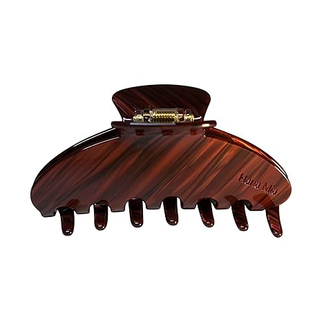 Hair Clip for Women, Burgundy, 4 Inches, Large Claw Clip for Thick Hair, Premium Durable Acetate,... | Amazon (US)