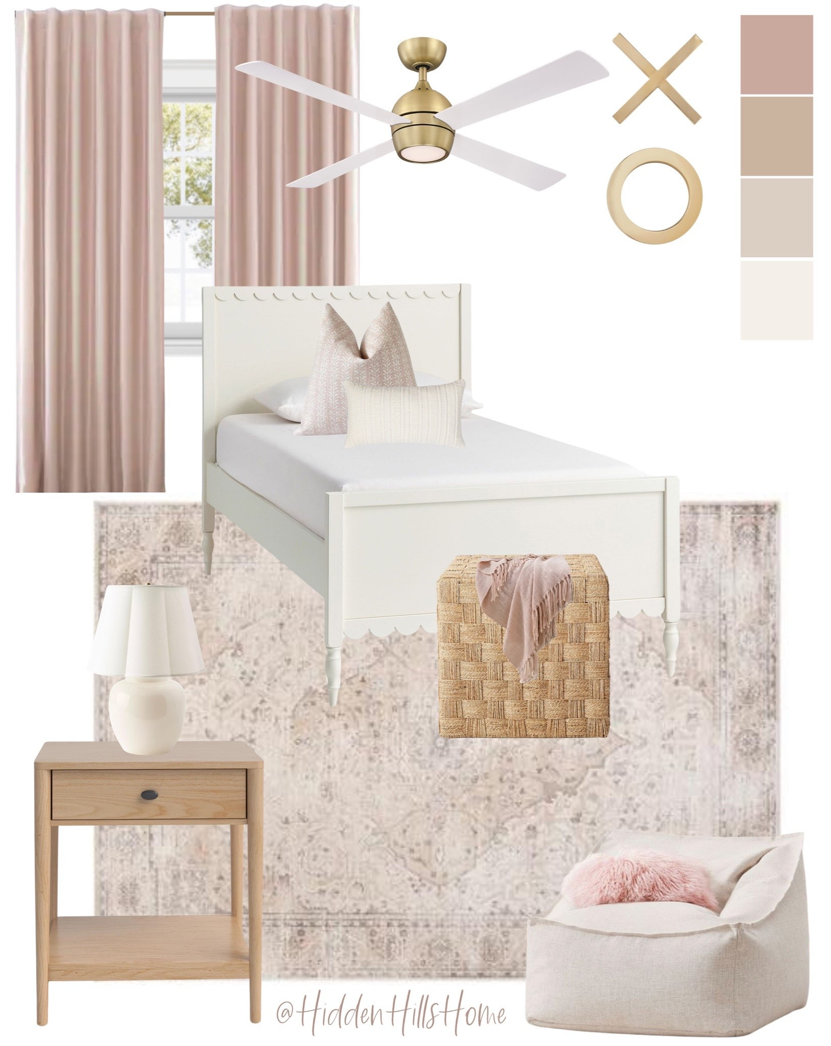 Girls bedroom decor, girls room decor mood board, cute girls bedroom design ideas, young girls bedroom decor inspiration #girlsbedroom

#LTKHome #LTKSaleAlert #LTKKids
