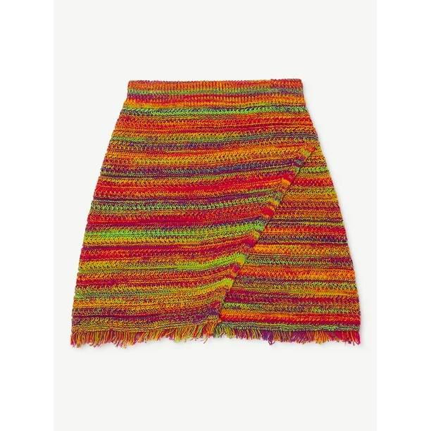 Scoop Girls Wrap Crochet Skirt, Sizes 4-16 - Walmart.com | Walmart (US)