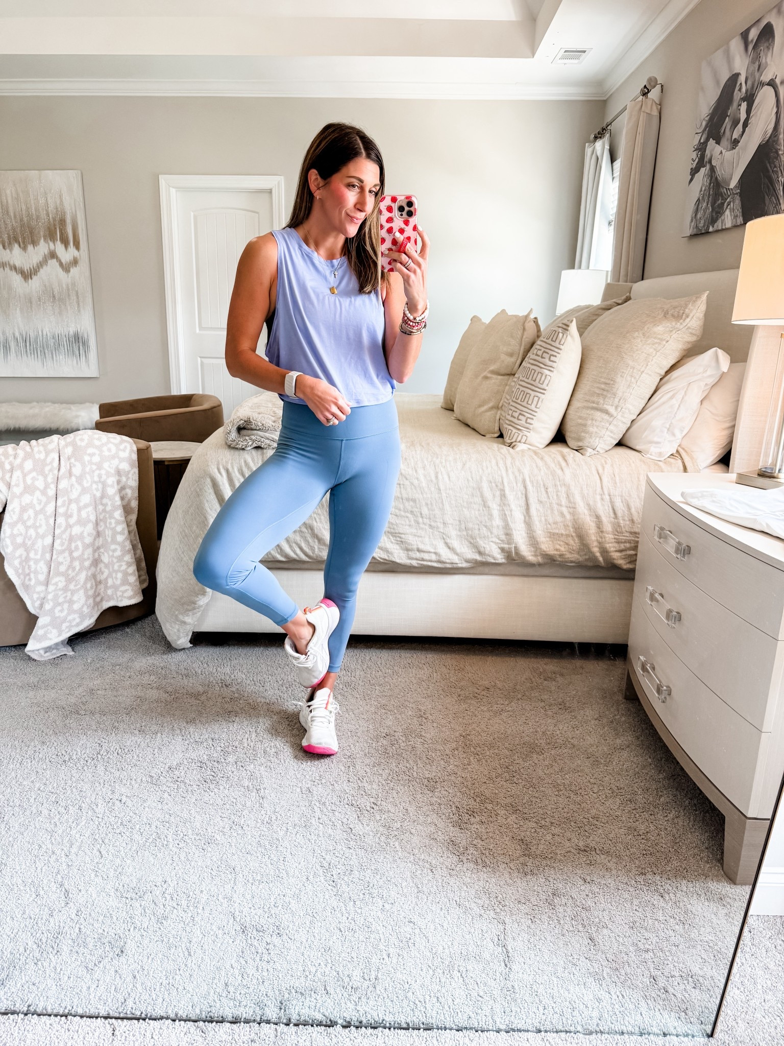 Top: size small. cropped fit from CRZ yoga
Leggings: small. TTS from CRZ Yoga
Shoes: size 8.5 from Reebok

Click below to shop 

Workout | fitness | fit | athleisure | athletic | active | skirt | skort | tank | leggings | shorts | biker shorts | CrossFit | mom life | daily | travel | Tory Burch | crz yoga | sneakers | jewelry | necklace | tiny tags | engraved | cross necklace | p448 | Allie + bees | bracelets 



#LTKStyleTip #LTKActive #LTKFindsUnder50