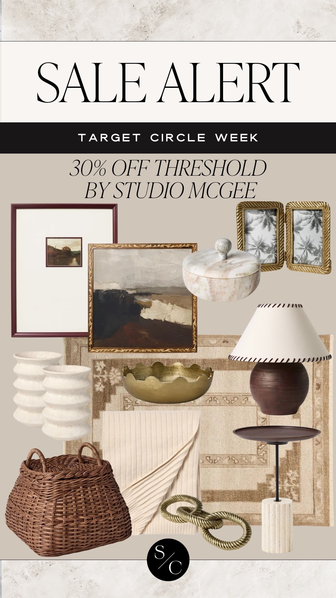Target Circle Week 🎯 30% off Threshold by Studio McGee 

Summer home decor, fall home decor, neutral Decor, modern decor, target home, target style, studio McGee home decor, brown home decor, wall art, home inspo 

#LTKHome #LTKFindsUnder50
