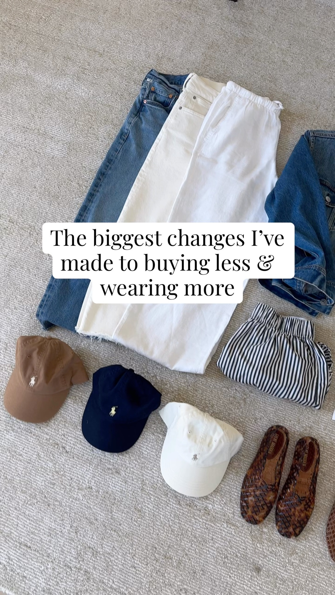 The biggest changes I’ve made to buying less and wearing more:

Shop within a color palette
Build around versatile basics
Utilize the Sandwich Method (shoes and bags color coordinate)


#LTKmomlife #LTKPetite