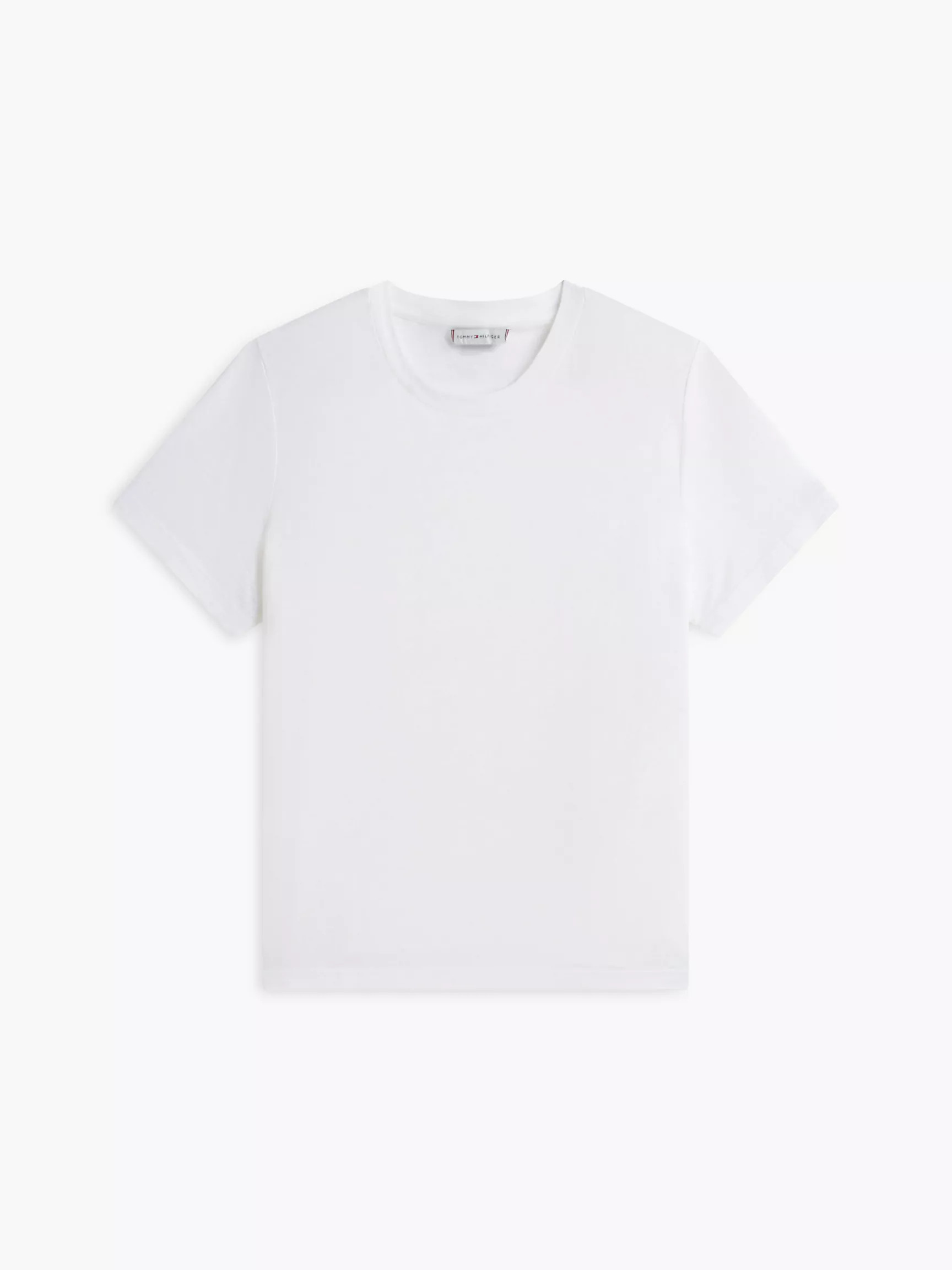 Linen-Blend Crewneck T-Shirt | Tommy Hilfiger | Tommy Hilfiger (US)