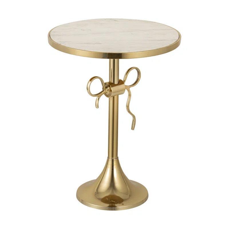 Toledo Pedestal End Table | Wayfair North America
