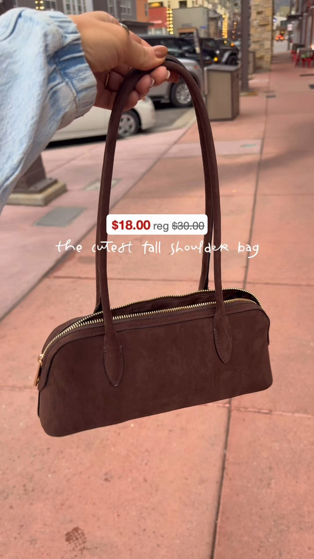 LOVE this lil shoulder bag so much! It’s so dainty & cute for a night / day out 😌 packing it for my NYC 🎄trip! And under $40! 

Target finds / purse / shoulder bag / style / accessories / cute / bag / Holley Gabrielle / fall style / winter style #LTKItBag 

#LTKCyberWeek #LTKGiftGuide #LTKSaleAlert