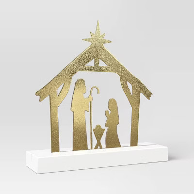 Christmas Metal Nativity Decor - Wondershop™ | Target