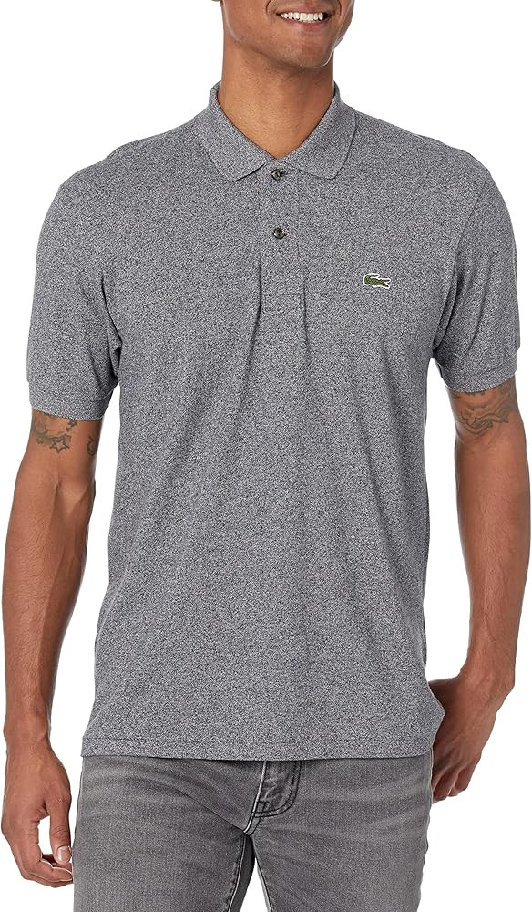 Lacoste Men's L.12.12 Short Sleeve Classic Fit Green Croc Polo | Amazon (US)