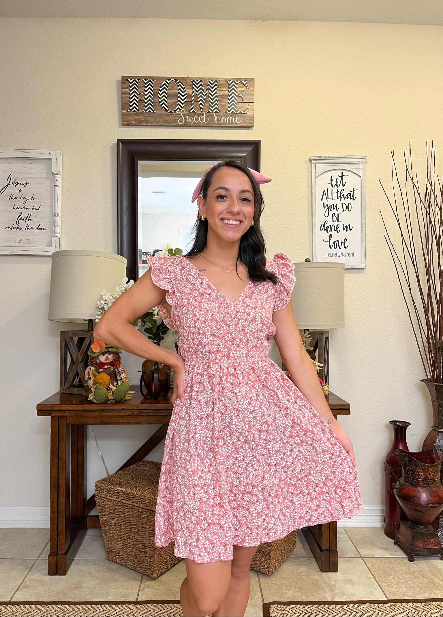 Baby shower dress, brunch dress, Amazon find, Amazon dress, date dress, floral dress, summer dress, spring dress, casual wedding dress. 

I’m wearing (M) 

#LTKstyletip #LTKSeasonal #LTKunder50