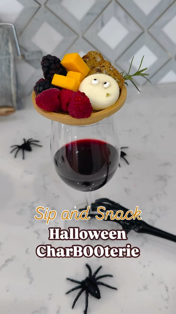 Sip and Snack a CharBOOterie on these wine toppers! 🍷They are a must have for entertaining and hosting! Your guests will love this simple, but beautiful touch for any occasion! ♥️

Comment BOO and I’ll DM you the link! 👻

#halloween #spooky #spookyseason #halloweendecor #halloweenideas #halloweeninspo #halloweentime #fall #falldecor #fallstyle #fallrecipes #hosting #winenight #girlsnight #halloweenparty #charcuterie #appetizer #cheeseandwine #autumn #autumnvibes #autumnstyle