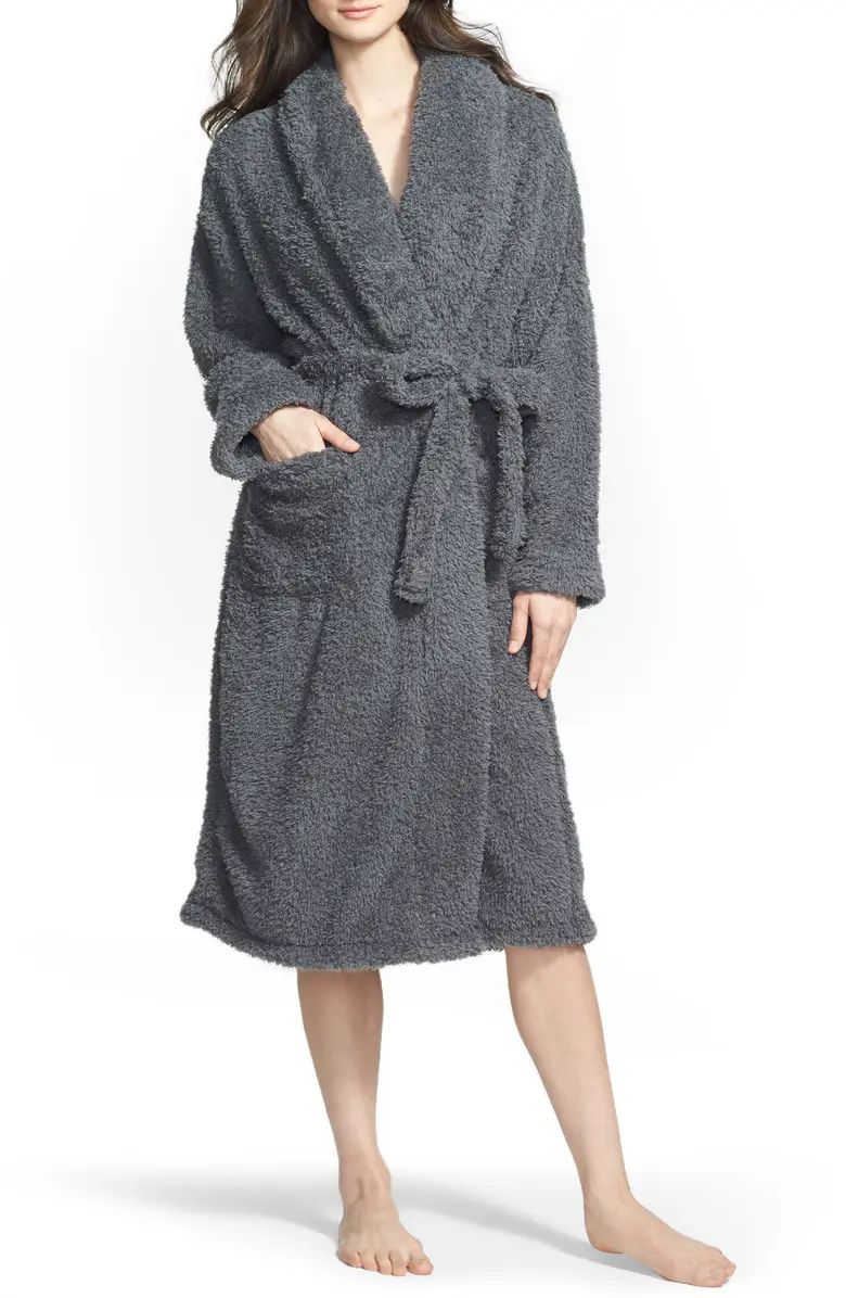 GIRAFFE AT HOME Chenille Robe, Main, color, CHARCOALSize InfoGenerous fit. 0=4-8, 1=10-14.Details... | Nordstrom