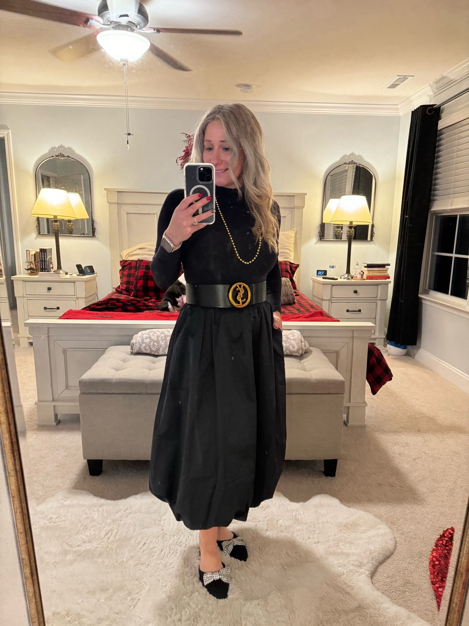 What I wore on NYE. 

This was the most comfortable outfit and stylish that I’ve wore on NYE. 

Would be great for going out and really any occasion. 

Great find on a budget. I will also link the shoes I wore. 

#LTKbeauty #LTKstyletip #LTKfindsunder50