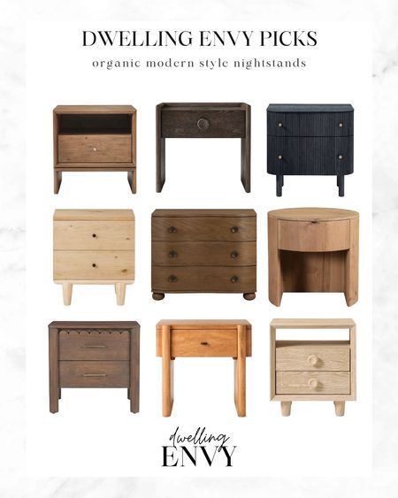 Organic Modern nightstands for the win 🙌These are some of my favorites for that Moody, "Amber Interiors" type vibe.

#LTKhome #LTKstyletip