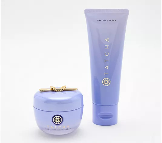 TATCHA The Rice Wash and Dewy Skin Cream 2-Piece Set - QVC.com | QVC