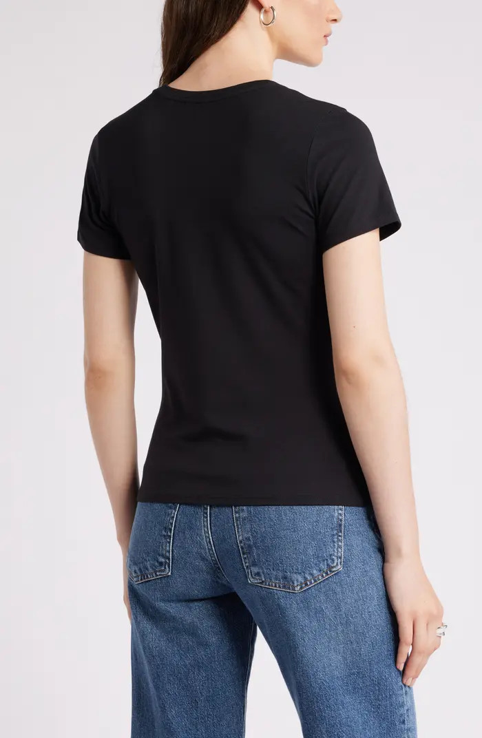 Nordstrom Pima Cotton Blend Crewneck T-Shirt | Nordstrom | Nordstrom