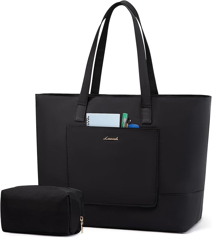 LOVEVOOK Tote Bag for Women, Work Tote with Laptop Compartment for Nurse Travel Commuter, Gym Tot... | Amazon (US)