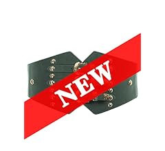 Scarlet Darkness Vintage Classic Cincher Wide Belt Elastic Leather Waist Belt | Amazon (US)