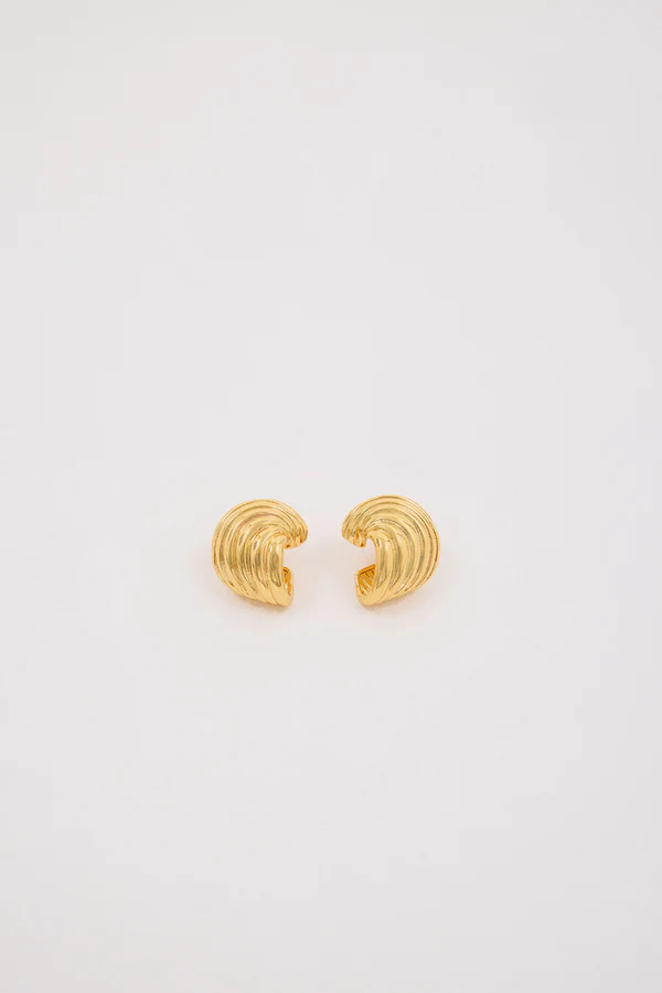 AMBER SCEATS KONA EARRING GOLD | DISSH