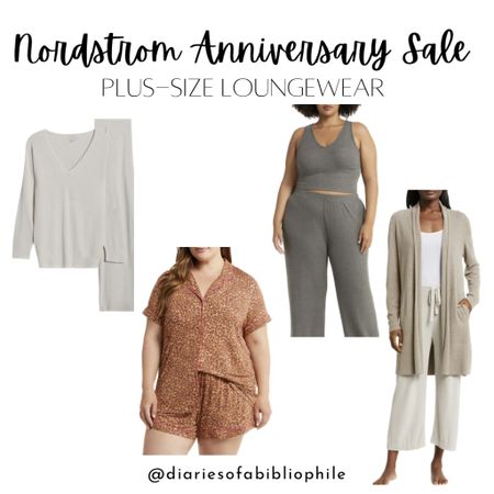 Nordstrom anniversary sale, plus-size pajamas, plus-size loungewear, Spanx, Barefoot dreams, loungewear, pajama set

#LTKsalealert #LTKxNSale #LTKcurves