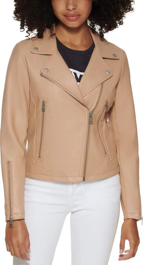 LEVI'S® Women's Faux Leather Moto Jacket | Nordstrom | Nordstrom
