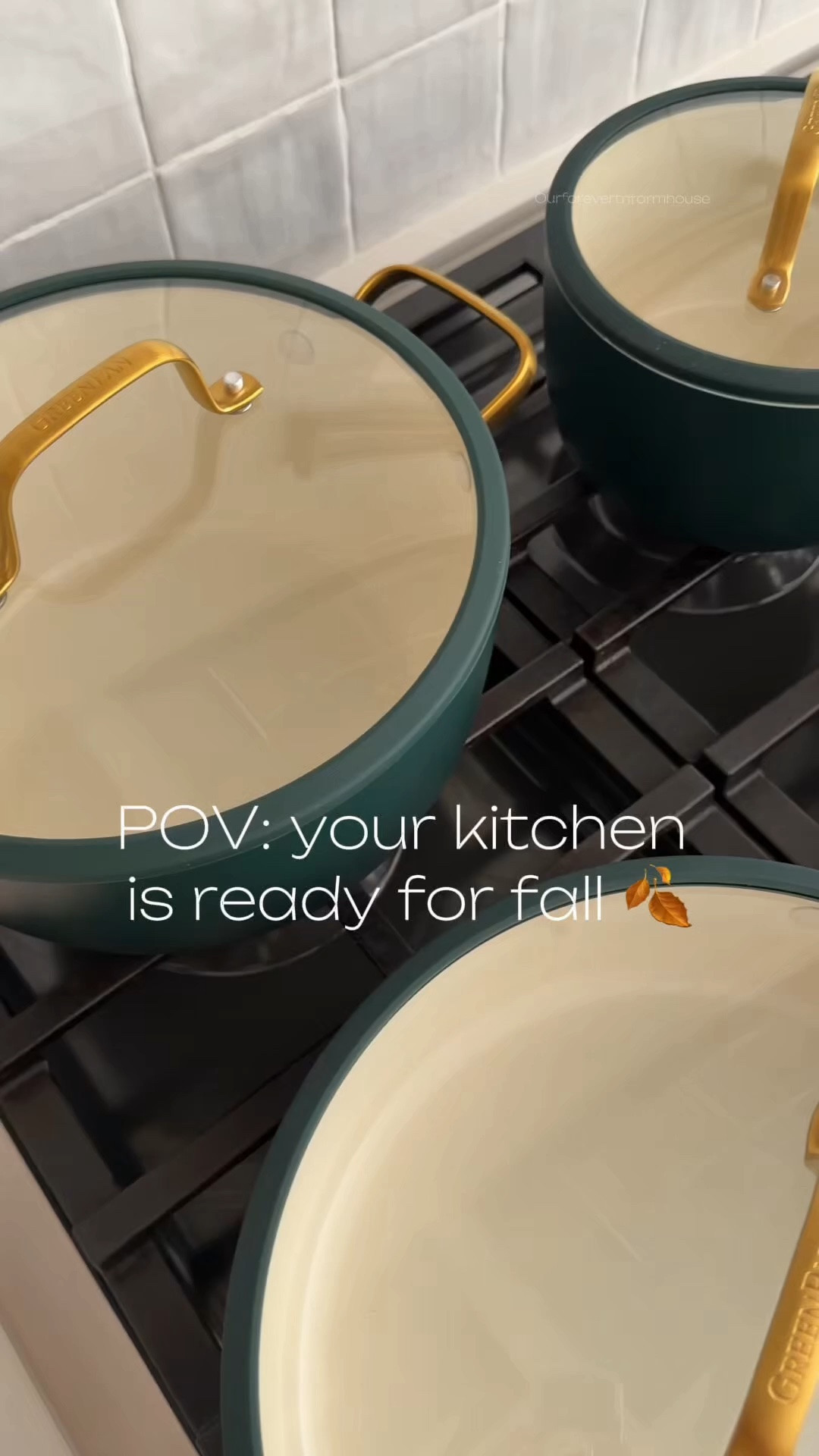 Officially ready for all the fall cooking. 🍂

You guys already know how much I love my @theoriginalgreenpan cookware, and this new Reserve Pro set in Spruce could not be prettier for fall. 💚

The Reserve Pro collection just came out in new colors for fall! Latte, Bordeaux, Spruce, Cream, Harvest, and Twilight, so there’s a color for pretty much every kitchen. I went with Spruce and LOVE this deep green against all the warm wood tones in ours. 😍

And they’re not just pretty! The ceramic nonstick makes cooking and cleanup so easy, and they’re dishwasher safe, which is basically a requirement in my kitchen because I do NOT have time to hand wash cookware. 

I linked my set in my LTK if you want to check out all the colors! 🍂💚

#gifted @greenpan

#LTKfoodie #LTKHome