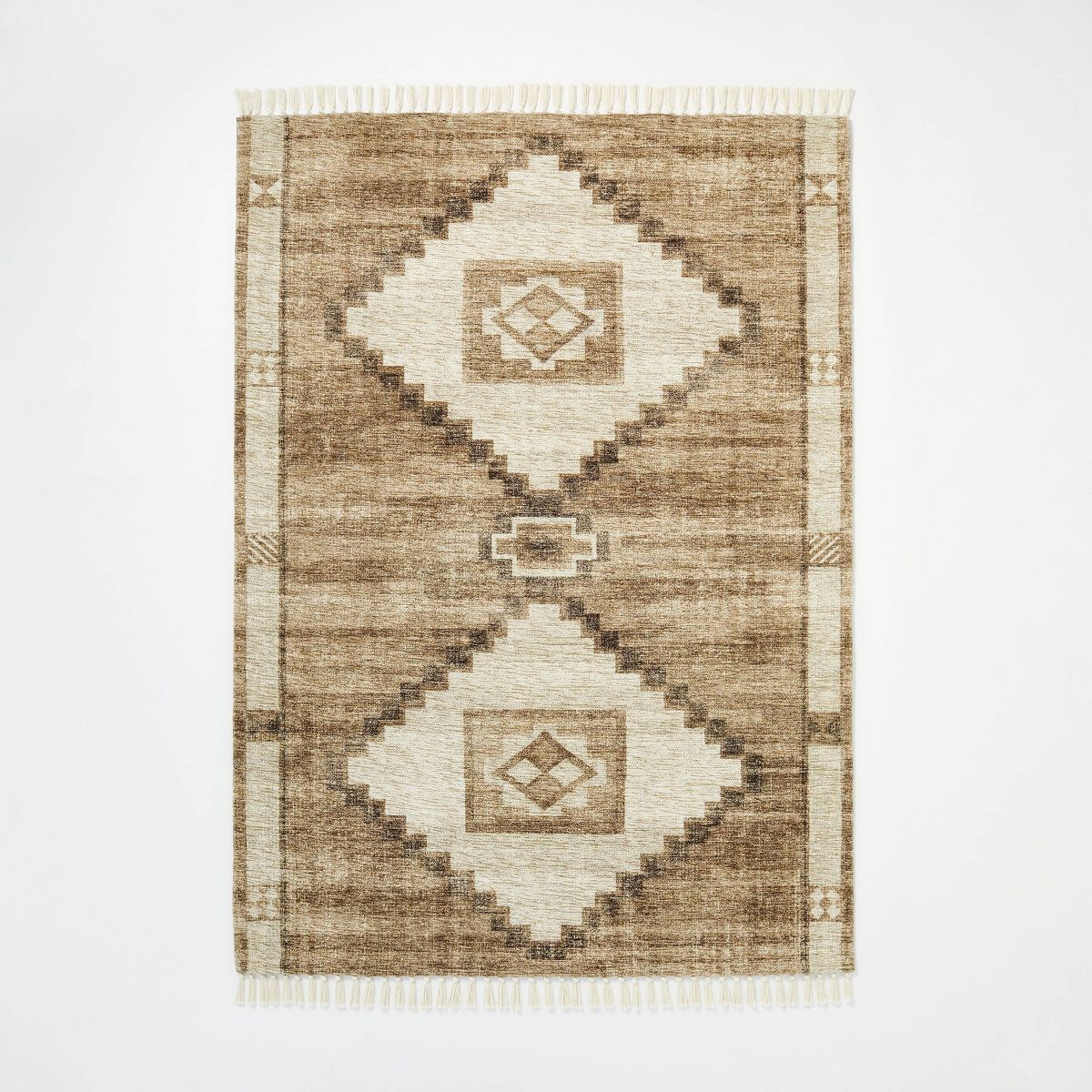 Double Medallion Persian Style Rug Tan - Threshold™ designed with Studio McGee | Target