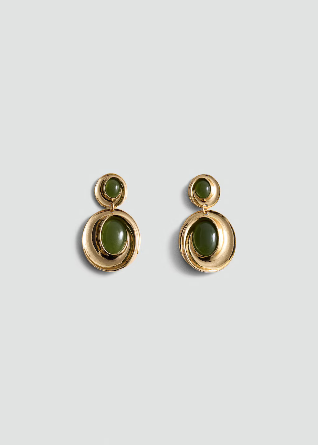 Beaded pendant earrings | MANGO (UK)