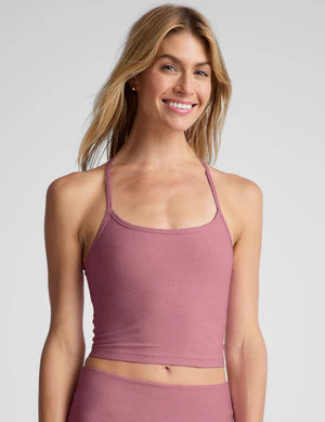 Spacedye Slim Racerback Cropped Tank | Beyond Yoga | Beyond Yoga