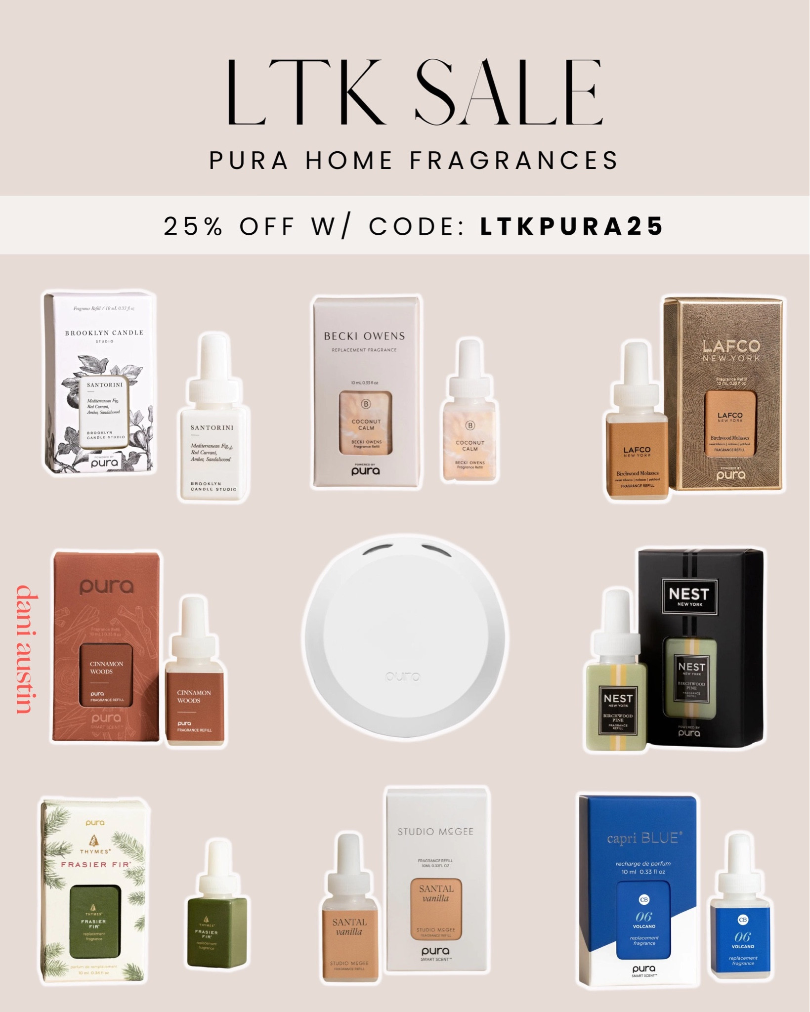 LTK fall sale! Use code LTKPURA25 for 25% off home fragrances 🏠🍂

#LTKhome #LTKsalealert #LTKSale