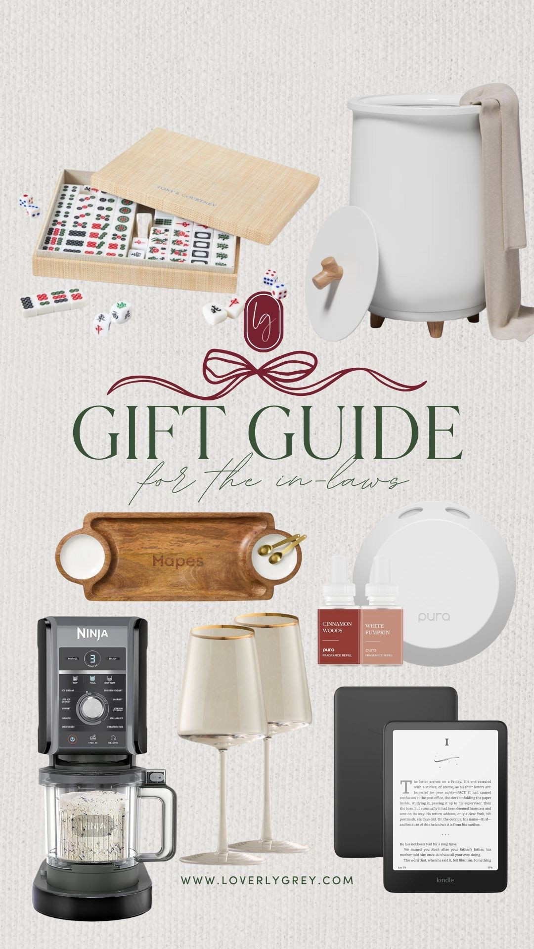 Thoughtful, cozy, and guaranteed to impress — my Gift Guide for the In-Laws is filled with timeless, meaningful finds they’ll truly appreciate. From home comforts to elegant everyday essentials, these gifts are sure to make them feel loved this holiday season. 🌟

#Loverly Grey #GiftGuide #GiftsForInLaws #HolidayGiftGuide #FamilyGifts #GiftsForParents #ThoughtfulGifts #HolidayShopping #GiftIdeas #CozyGifts #HomeGifts #ChristmasGifts #GiftGuide2025



#LTKGiftGuide #LTKHoliday #LTKFamily