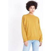 Mustard Yellow Balloon Sleeve Sweatshirt New Look | New Look (UK)