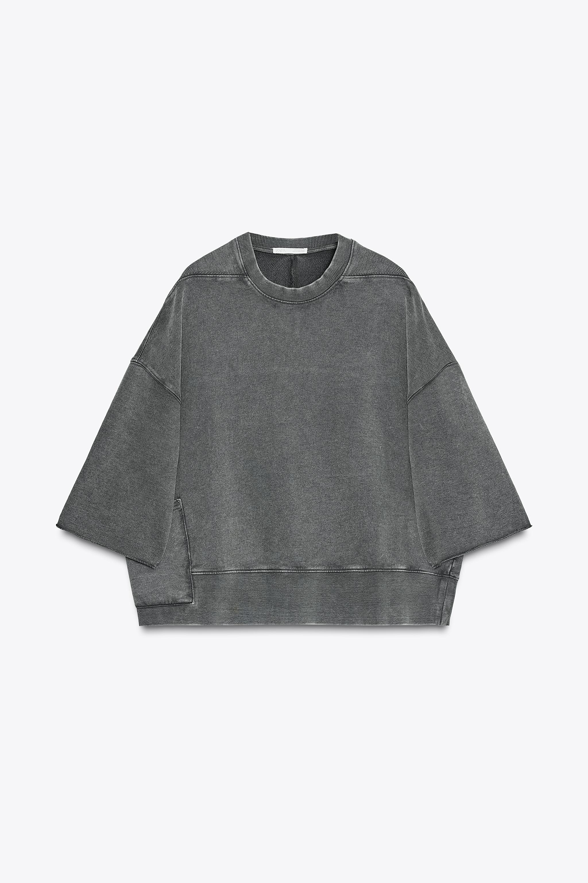 WASHED SWEATSHIRT | Zara US