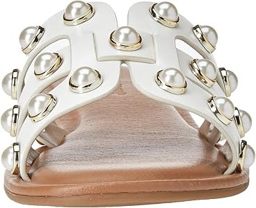 The Drop Women's Monika Flat H-Band Slide Sandal | Amazon (US)
