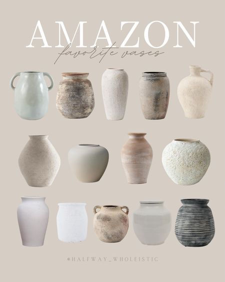 Favorite Amazon Vases! 

#LTKSaleAlert #LTKHome #LTKStyleTip