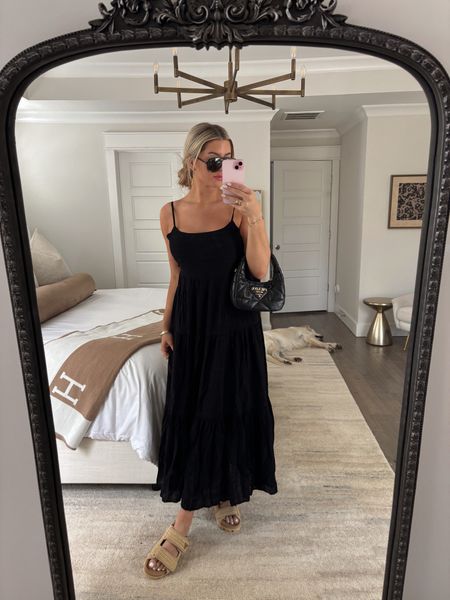 Wearing a size medium in this black middle dress! So cute for summer! 

#LTKstyletip #LTKeurope #LTKtravel
