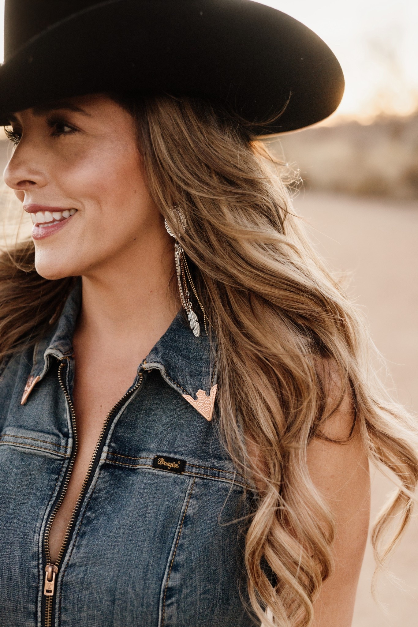 Cowgirl Confetti Hand Crafted Jewelry always comes through for beautiful, unique and budget friendly designs 😍🥰 Was hard to pick just one! 😏 Loved how this set complimented the copper tips on the Lainey x Wrangler jumpsuit 😭🙌🏼🤠 which set is your fave?! 🤩

#LTKFestival #LTKootd