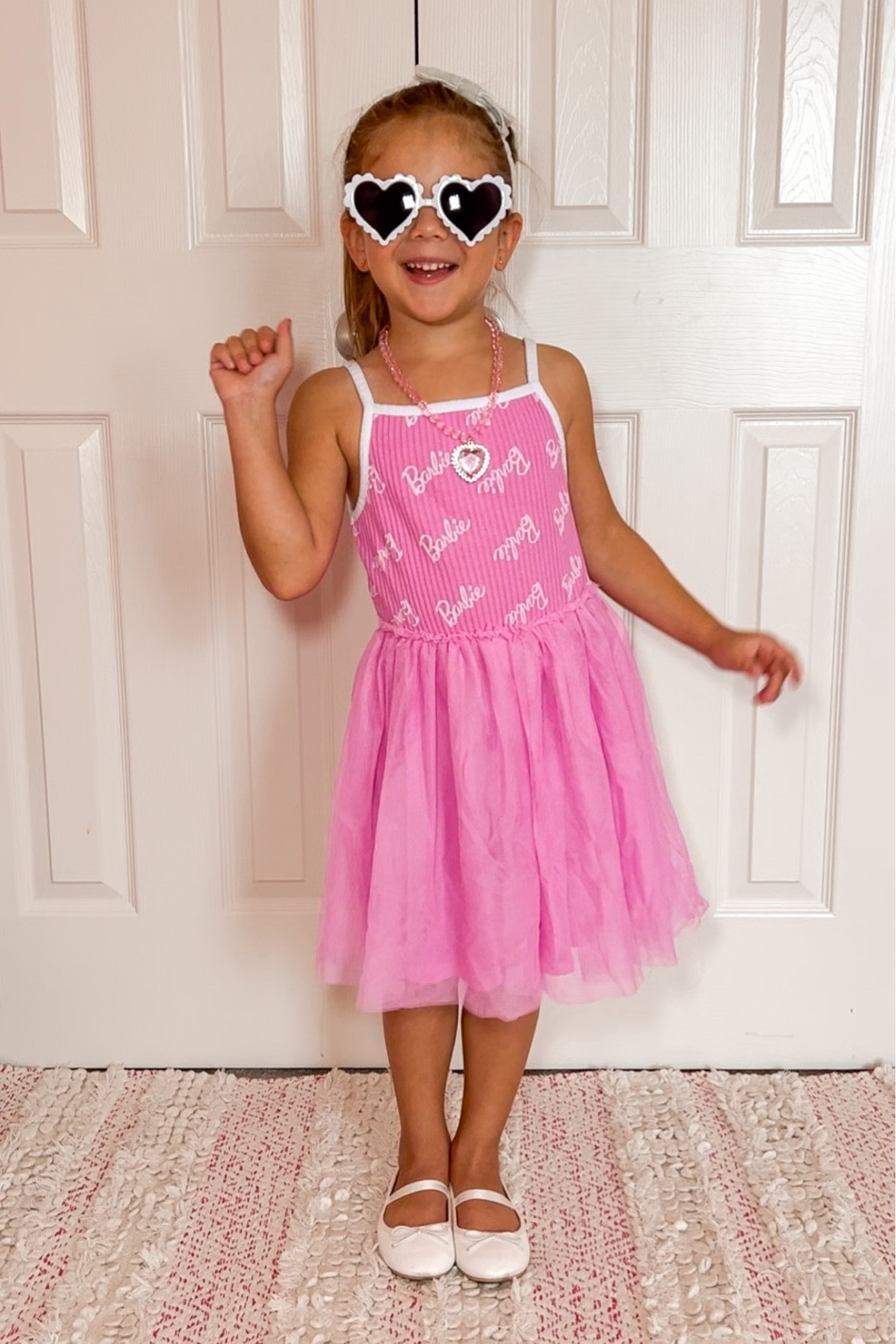 Kids Barbie outfit 
Barbie dress
Back to school 
Barbie style 

#LTKshoecrush #LTKBacktoSchool #LTKkids