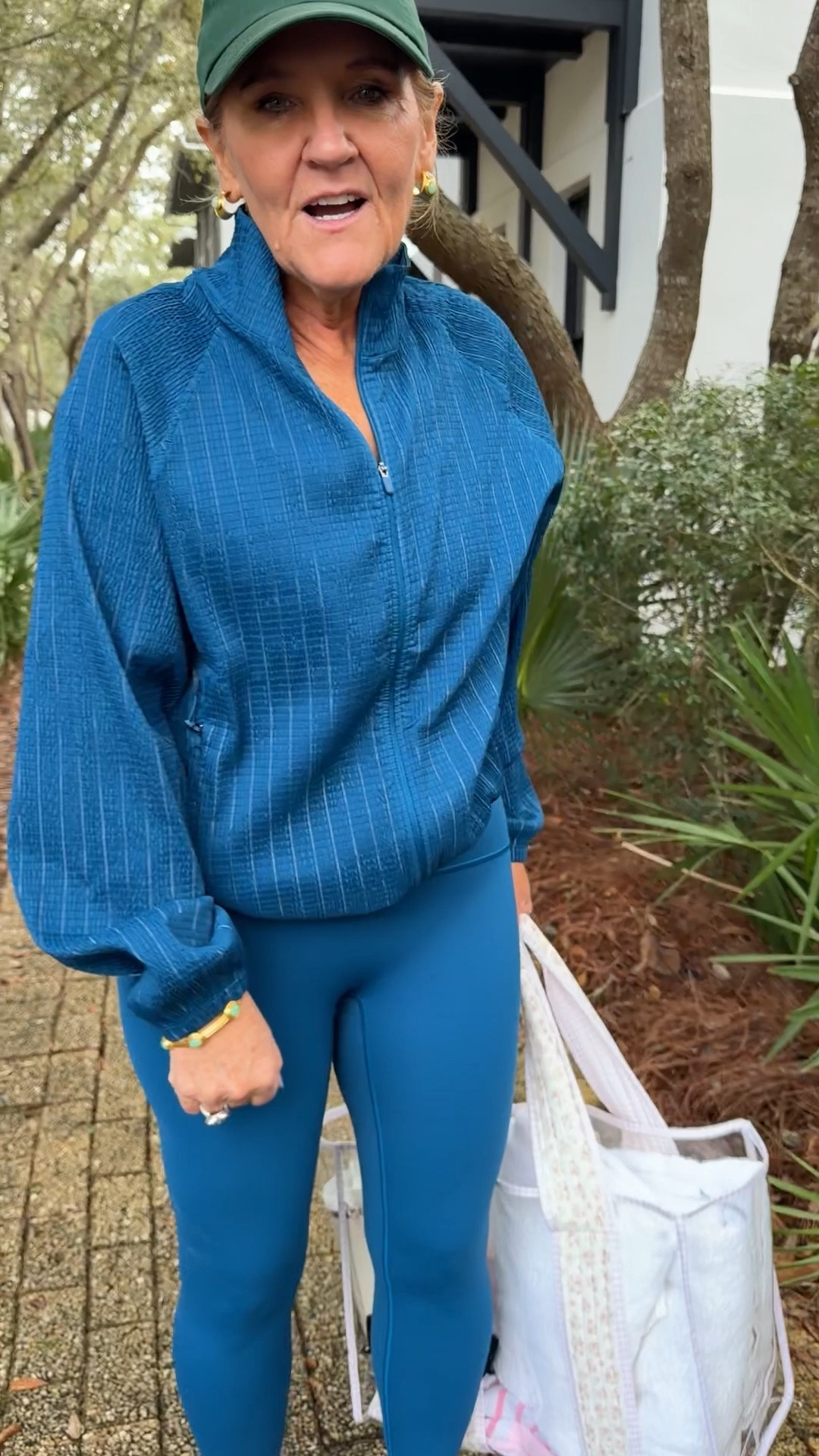 20% off spanx this weekend use code LTKSPANX 

Spanx new deep cove color size medium 

It isn’t super warm at the beach so for sunset and a bike ride I’m just wearing the leggings and a jacket. I have a sweatshirt in my bag and a hat that I’m borrowing from Dougie because I forgot mine! .

#LTKdayinmylife #LTKOver40 #LTKTravel

#LTKootd #LTKfitnessgoals #LTKSpringSale