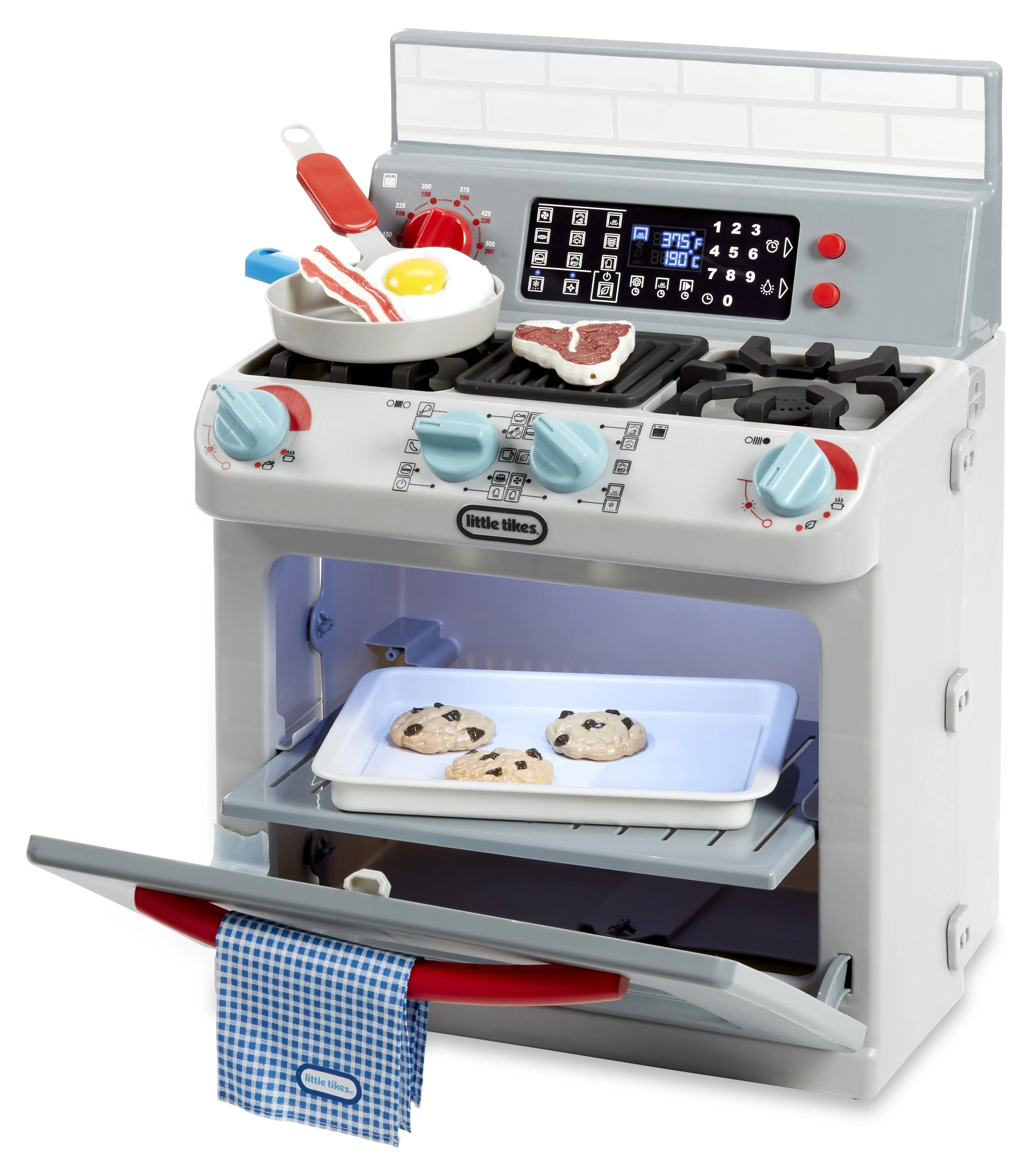 Little Tikes First Oven, Pretend Play Appliance with 11 Kitchin Accessories & Realistic Cooking S... | Walmart (US)