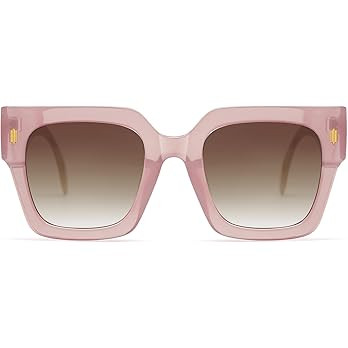 Amazon.com: SOJOS Vintage Oversized Square Sunglasses for Women,Retro Womens Luxury Big Large Sun... | Amazon (US)