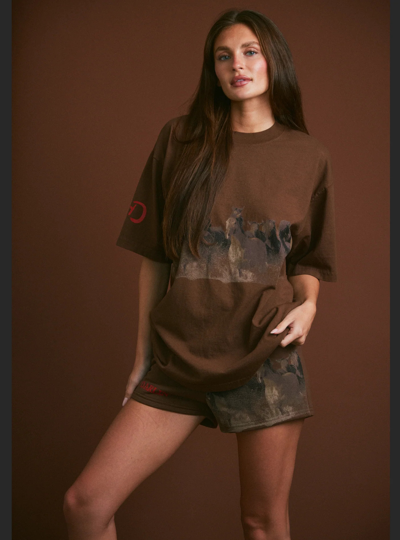 WILD HORSE Short Sleeve - Tobacco | Darlin'