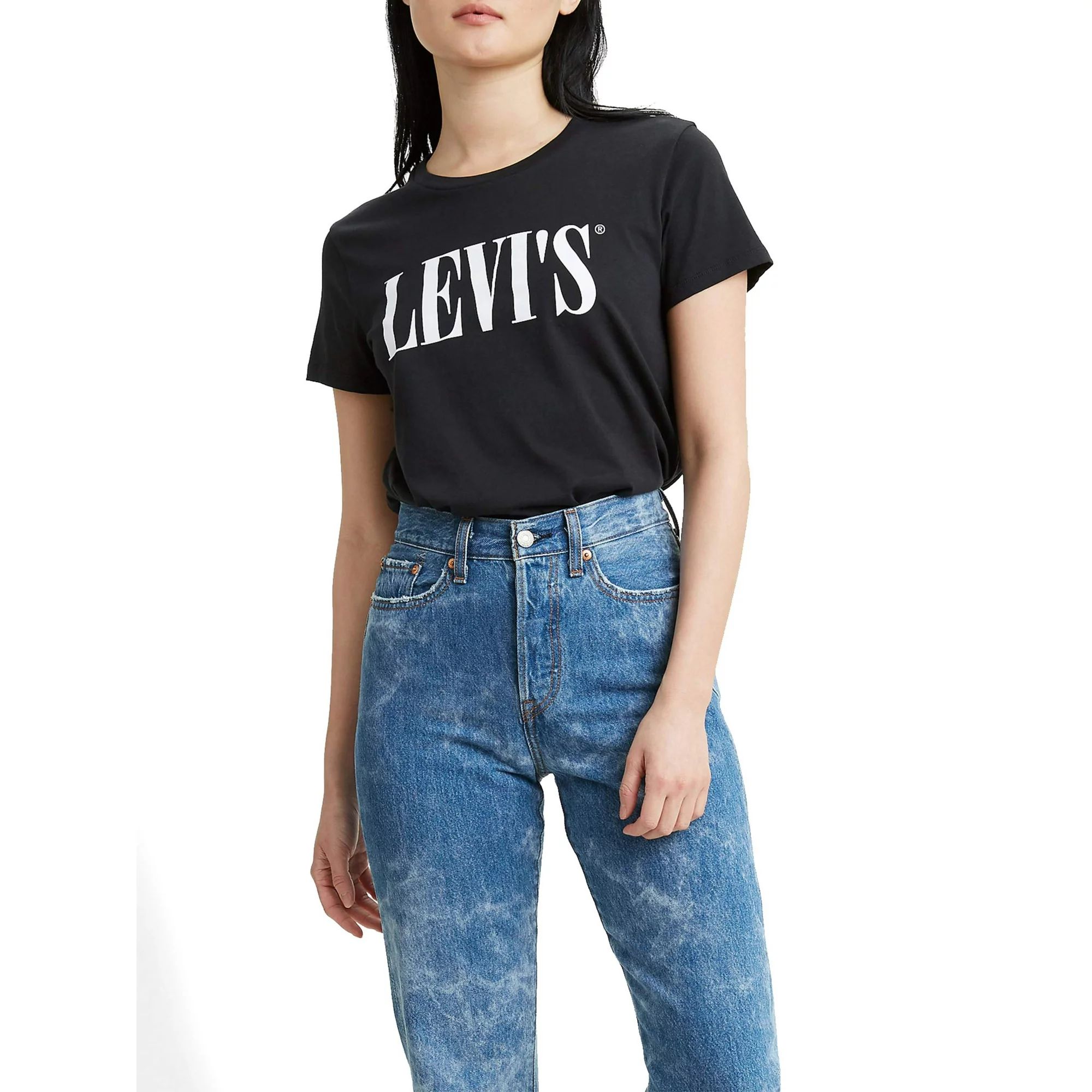 Levi’s Women's Logo Perfect T-Shirt | Walmart (US)