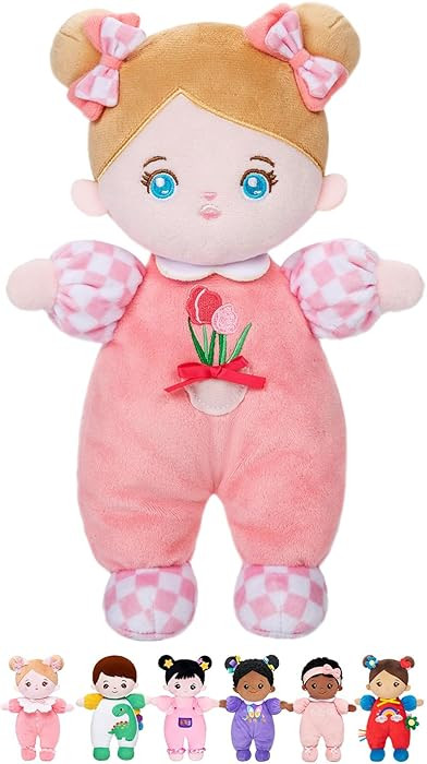 OUOZZZ Soft Baby Doll for 1 Year Old Girl Gifts - Toys for 1+ Year Old Girl Birthday Ideal Baby V... | Amazon (US)