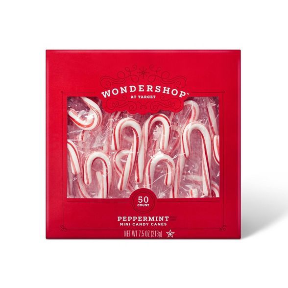 Holiday Peppermint Candy Canes - 7.5oz/50-60ct - Wondershop™ | Target